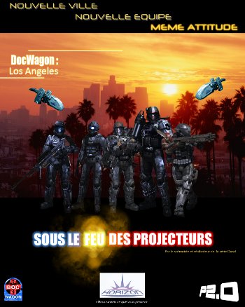 [DocWagon:Los Angeles] Affiche de la campagne Shadowrun