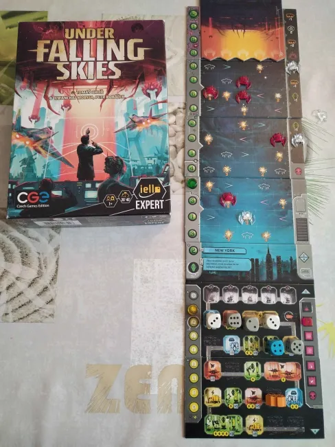 Photo du jeu de société Under Falling Skies